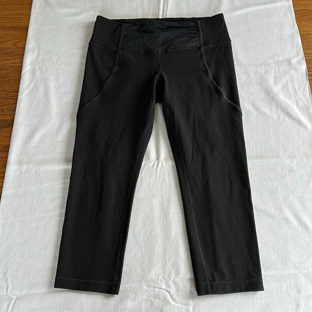 Lululemon Rehearsal Crop Black 8